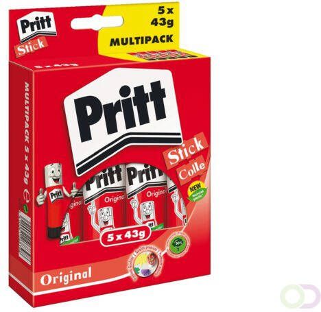 Pritt Lijmstift 43gr promopack 4+1 gratis