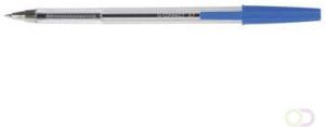 Q-Connect Q Connect balpen met dop medium punt blauw