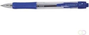 Q-Connect Q Connect balpen retractable medium punt blauw