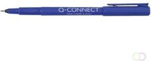 Q-Connect Q Connect fineliner 0 4 mm blauw