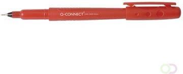 Q-Connect fineliner 0 4 mm rood