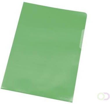 Q-Connect L-map groen 120 micron pak van 10 stuks