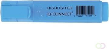 Q-Connect markeerstift blauw