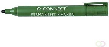 Q-Connect Q Connect permanent marker ronde punt groen