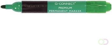 Q-Connect premium permanent marker ronde punt groen