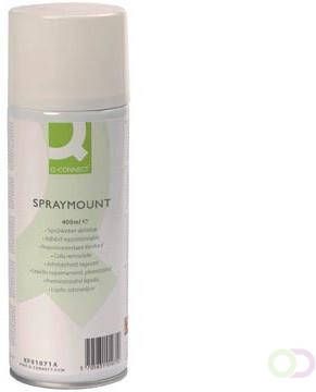 Q-Connect Quick Mount spray niet permanent spuitbus van 400 ml