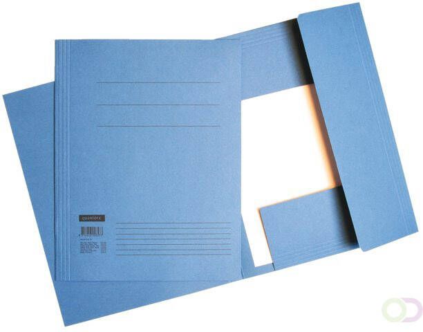 Quantore Dossiermap A4 320gr blauw
