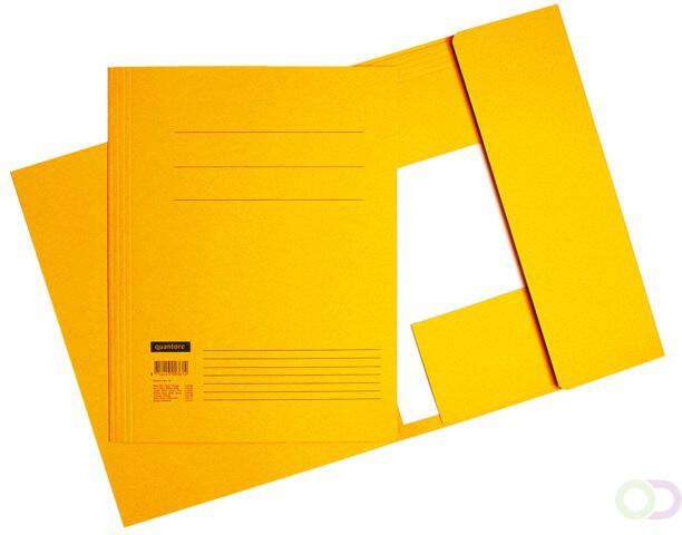 Quantore Dossiermap A4 320gr geel