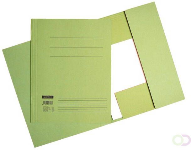 Quantore Dossiermap folio 320gr groen