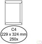 Quantore Envelop akte C4 229x324mm wit 250stuks - Thumbnail 1