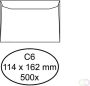 Quantore Envelop bank C6 114x162mm wit 500stuks - Thumbnail 2
