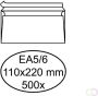 Quantore Envelop bank EA5 6 110x220mm zelfklevend wit 500 stuks - Thumbnail 2