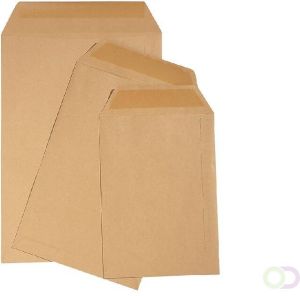 Quantore Envelop loonzak 114x162 70gr bruin 1000stuks