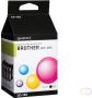 Quantore Inktcartridge Brother LC-123 zwart + 3 kleuren - Thumbnail 1