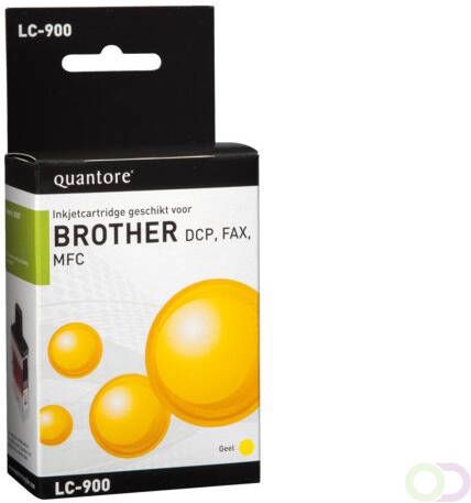 Quantore Inkcartridge Brother LC-900 geel