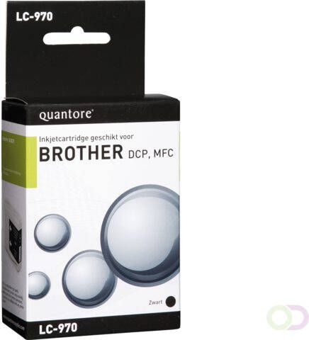 Quantore Inkcartridge Brother LC-970 zwart