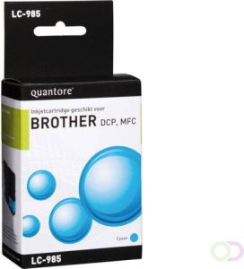 Quantore Inktcartridge Brother LC-985 blauw