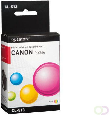 Quantore Inktcartridge alternatief tbv Canon CL-513 kleur