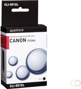 Quantore Inktcartridge Canon CLI-551XL zwart