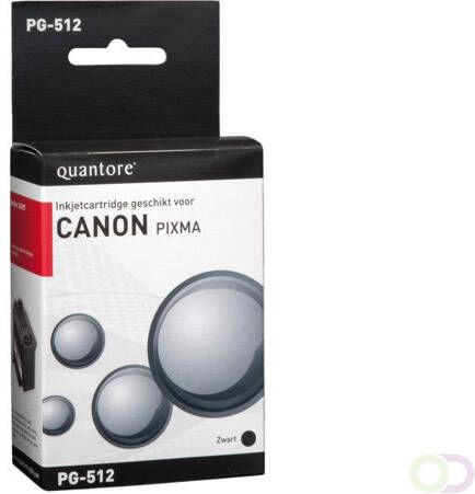 Quantore Inkcartridge Canon PG-512 zwart
