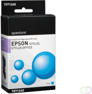 Quantore Inktcartridge Epson T071240 blauw