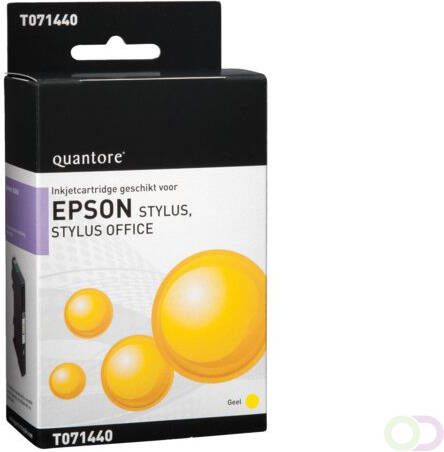 Quantore Inkcartridge Epson T071440 geel