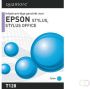 Quantore Inktcartridge alternatief tbv Epson T128240 blauw - Thumbnail 1