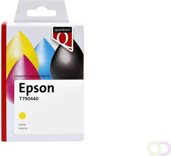 Quantore Inkcartridge Epson T790440 geel