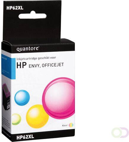 Quantore Inkcartridge HP 62XL C2P07AE kleur