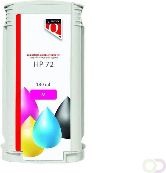 Quantore Inkcartridge HP 72 C9372A rood