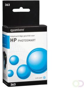 Quantore Inktcartridge alternatief tbv HP C8774EE 363 lichtblauw