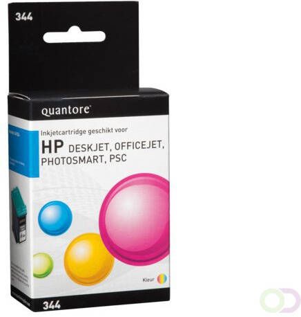 Quantore Inktcartridge alternatief tbv HP C9363EE 344 kleur