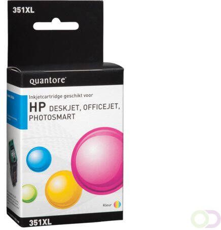 Quantore Inktcartridge alternatief tbv HP CB338EE 351XL kleur
