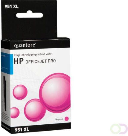 Quantore Inkcartridge HP CN047AE 951XL rood