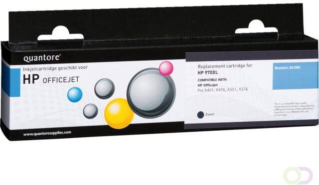 Quantore Inkcartridge HP CN625AE 970XL zwart