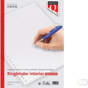 Quantore Interieur A4 23-gaats ruit 5mm 100vel