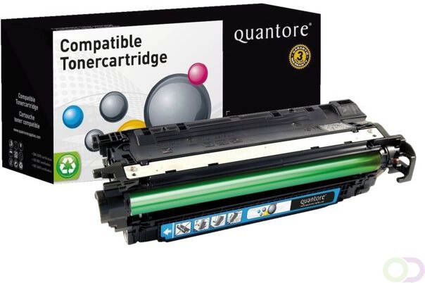 Quantore Tonercartridge alternatief tbv HP CE251A 504A blauw