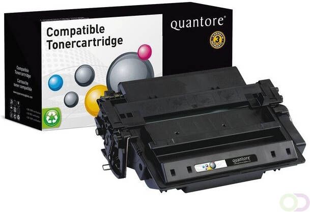 Quantore Tonercartridge alternatief tbv HP CE255X 55X zwart