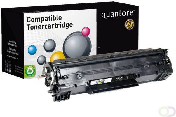 Quantore Tonercartridge HP CE278X 78X zwart