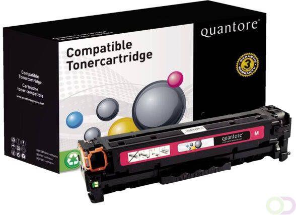 Quantore Tonercartridge alternatief tbv HP CF403A 201A rood