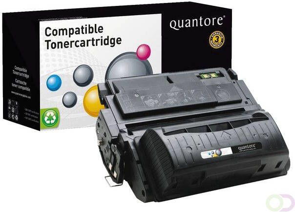 Quantore Tonercartridge alternatief tbv HP Q5942X 42X zwart