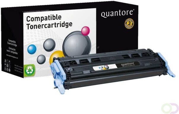 Quantore Tonercartridge alternatief tbv HP Q6000A 124A zwart