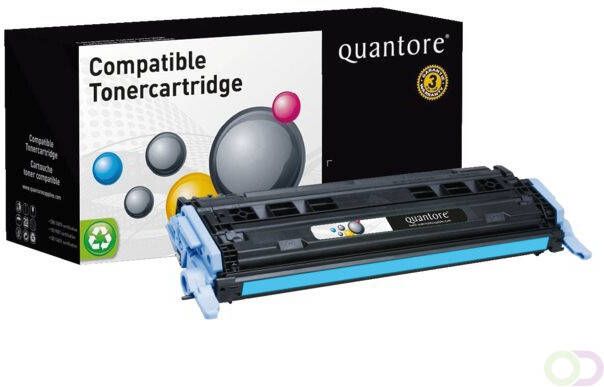 Quantore Tonercartridge alternatief tbv HP Q6001A 124A blauw