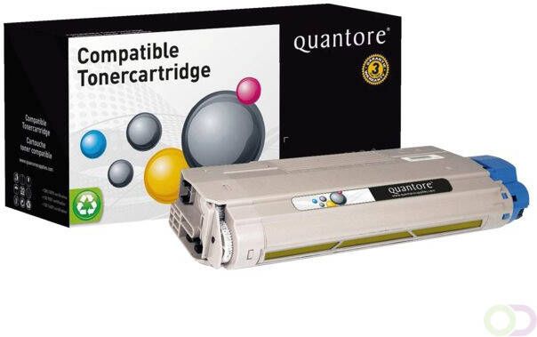 Quantore Toner alternatief tbv Oki 44318605 geel