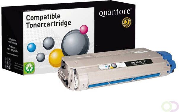 Quantore Toner alternatief tbv Oki 44318607 blauw