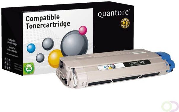 Quantore Toner alternatief tbv Oki 44318608 zwart