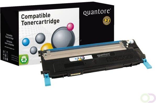 Quantore Tonercartridge Samsung CLT C406S blauw