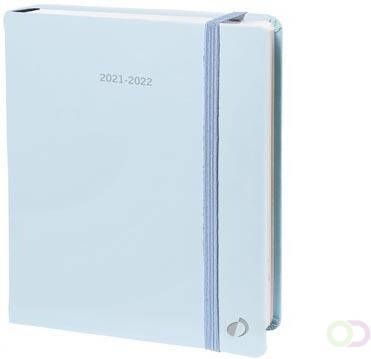 Quovadis Quo Vadis kantooragenda Plan Day Pastel pastelblauw 2022