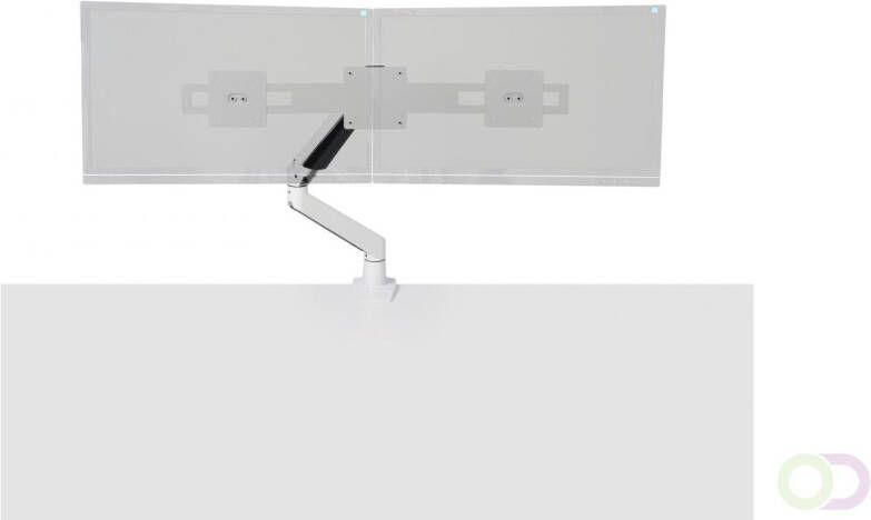 R-Go Tools Wing for 2 Monitors White