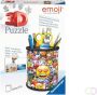 Ravensburger 3D puzzel Emoji Pennenbak 54 stuks - Thumbnail 1